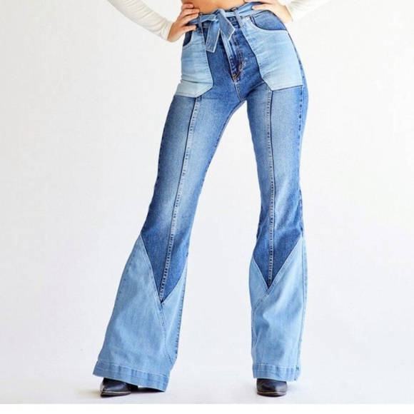Revice Denim Retro Flare Jeans - Picture 2 of 4
